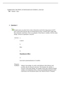 NURS-5366 PRINCIPLES-OF-RESEARCH-IN-NURSING Module 1 Quiz