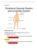 Nr 304 week 1 Nov Chapter 20 Peripheral Vascular System and Lymphatic