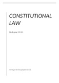 Constitutional Law Summary
