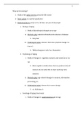 ATI Intro to Gerontology, Exam 1 Notes