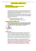 PEDS 4130 - TEST 2 STUDY GUIDE.