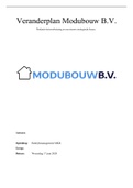 BMKB Adviesrapport Project 4 De Verandering  Modubouw