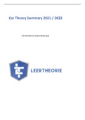 Dutch Car Driving License Summary (Auto Theorieboek Engels Samenvatting) 2022 / 2023 with Free Exam!