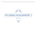 PYC4808 Assignment 1