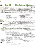 Class notes Biology 30, Inquiry Into Biology