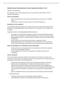Samenvatting Personeelsbeleid en interne organisatie hoofdstuk 5 tm 8 Uitgeverij Stoffels