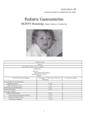 FINAL Gastroenteritis Case Study {Pediatric GastroenteritisSKINNY Reasoning: Harper Anderson, 5 months old}