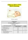 Mt. San Jacinto College: ANSWER KEY Failure to Thrive (FTT) SKINNY Reasoning, Ben Potter, 4 months old