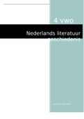 complete samenvatting Nederlands literatuurgeschiedenis middeleeuwen + 16e + 17e eeuw 4VWO