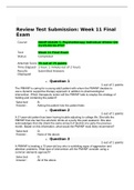 NUNP 6640N-7, Psychotherapy Individual, Week 11 Final Exam (75/75)