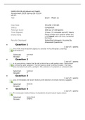 Exam (elaborations) NURS 6512N, Advanced Health Assessment, Final Exam 