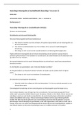 Nederlandse aantekeningen hoorcolleges Historiografie en Geschiedfilosofie Deeltentamen 2 (college 7-12)