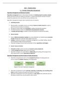 IB Business Management Complete Notes