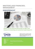 NCOI_MBA_Eindopdracht Financieel Management_april 2021_cijfer 7,5_inclusief beoordeling