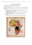 Samenvatting History of Modern Africa 2020-2021