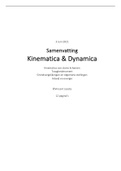 Kinematica en dynamica samenvatting
