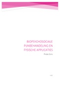 HOC Biopsychosociale pijnbehandeling en fysische applicaties