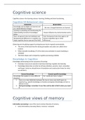 1.8 Learning Man: Problem 2. Cognitive Learning  (English Summary)