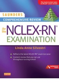 SAUNDERS COMPREHENSIVE REVIEW for the NCLEX-RN® EXAMINATION