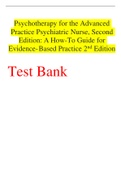 Wheeler's Psychotherapy for the Advanced Practice Psychiatric Nurse, Second Edition: A How-To Guide for Evidence-Based Practice 2 nd Edition