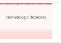PEDS 602 Hematologic disorders_2020 | PEDS602 Hematologic disorders_NEW VERSION