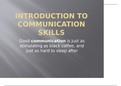 Communication Skill notes