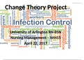 N4455 Change Theory Presentation- Infection Control