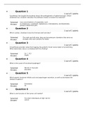 Exam (elaborations) NURSING 632 Walden University Exam 1 questions and answers