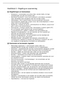 Samenvatting Hoofdstuk 5: Regeling en waarneming Biologie voor jou VWO5