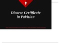 Nadra Divorce Certificate Procedure - Get Know Lawyer Guide on Pakistani Divorce Certificate