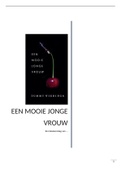 Boekverslag Nederlands Tommy Wieringa en 'Een mooie jonge vrouw', ISBN: 9789059652347