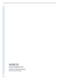 Samenvatting Gedrag in organisaties, ISBN: 9789001876937 Arbeid