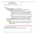 EU law - steps necessary in answering (exam) question, including brief summaries