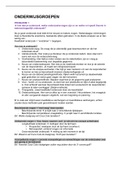 Samenvatting Methoden en Technieken (RC103) Erasmus Universiteit. 