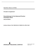Summary  Psychotherapy For The Advanced Practice Psychiatric Nurse