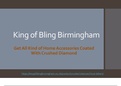 Now Get Best Crushed Diamond Love Letters in Birmingham (2021) – King of Bling Birmingham 