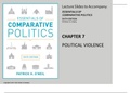 essentials of comparative politics 6th edition/POLITICAL VIOLENCE CHAPTER 7/PATRICK H .O NEIL