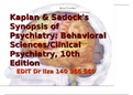 Study Notes for, The Patient-Doctor Relationship Kaplan & Sadock's Synopsis of Psychiatry: Behavioral Sciences/Clinical Psychiatry, 10thEd All Answers Are Correct.