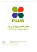 Hbo PLUS supermarkt marketing onderzoek beoordeeld met een 8,5 aan de Haagse Hogeschool.