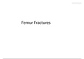 Femur Fractures
