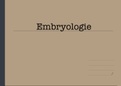 Samenvatting Embryologie Tekeningen