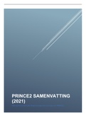 Samenvatting PRINCE2 Foundation-examen 