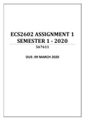 ECS 2602 ASSIGNMENT 2