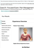 NGR 6172 -Tanner Bailey- Focused Exam -Pain Management | Completed | Shadow Health.
