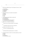 BIOL 2460 Microbiology Chapter 1 TEST PREP Questions and Answers 2021