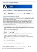 N4455 Module 3 Assignment 1: Financial Management Case Study vsu20(1)