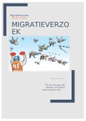 Migratieverzoek met vragen en antwoorden en volledige uitwerking en een samenvatting