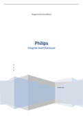 Financiele rapportage, bedrijfs analyse Philips