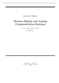 	 ECE 160Solution09. Modern Digital and Analog Communication Systems 