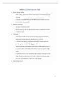 NR599 Informatics Final Exam Review Sheet (Latest-2021) / NR 599 Informatics Final Exam Review Sheet: Chamberlain College of Nursing